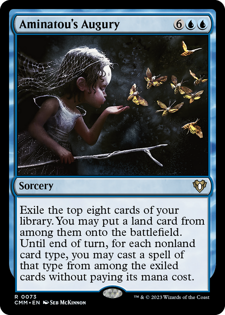 Aminatou's Augury (CMM-073) - Commander Masters Foil