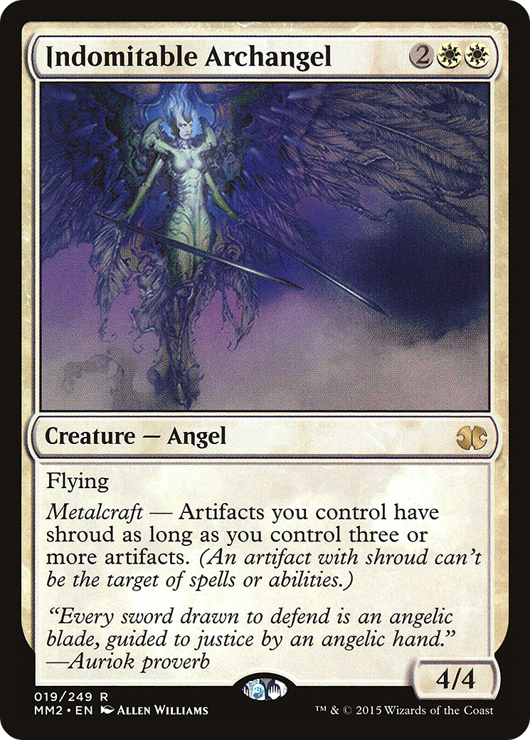 Indomitable Archangel (MM2-019) - Modern Masters 2015 Foil