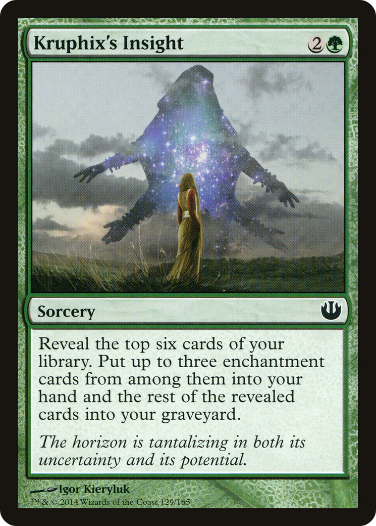 Kruphix's Insight (JOU-129) - Journey into Nyx Foil