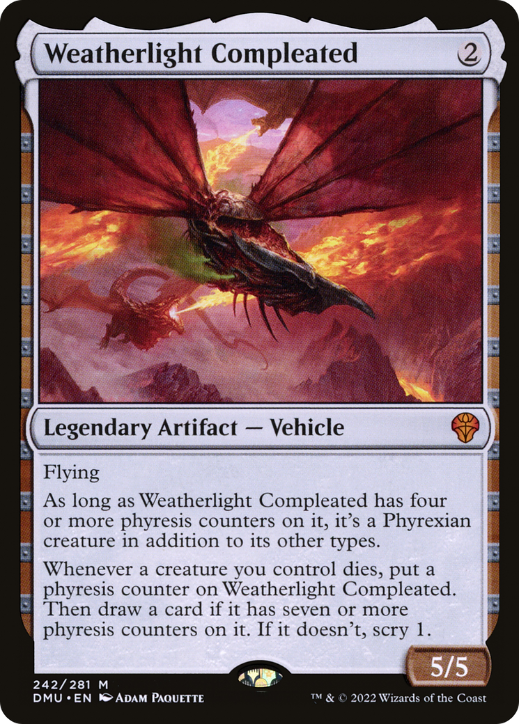 Weatherlight Compleated (DMU-242) - Dominaria United Foil