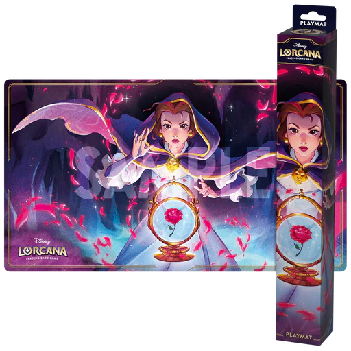 Lorcana TCG: Shimmering Skies Playmat Belle Team Card Titan Lorcana TCG: Shimmering Skies Playmat Belle Team Card Titan