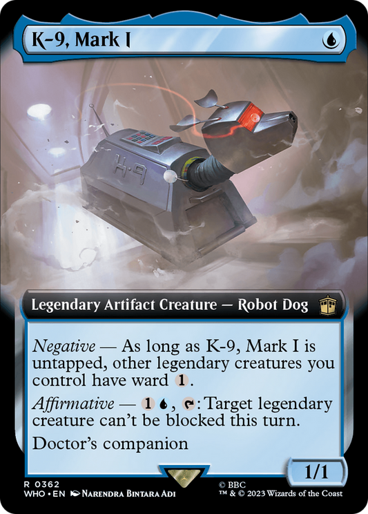 K-9, Mark I (WHO-362) - Doctor Who: (Extended Art) Foil