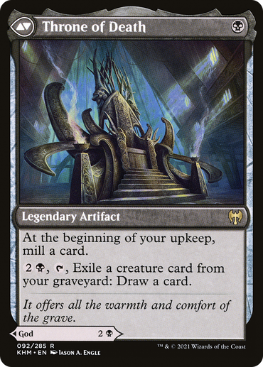 Egon, God of Death // Throne of Death (KHM-092) - Kaldheim