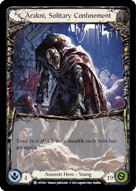 ARAKNI, SOLITARY CONFINEMENT / Common / OUT