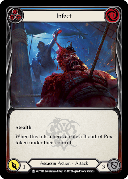 INFECT (BLUE) / Common / OUT