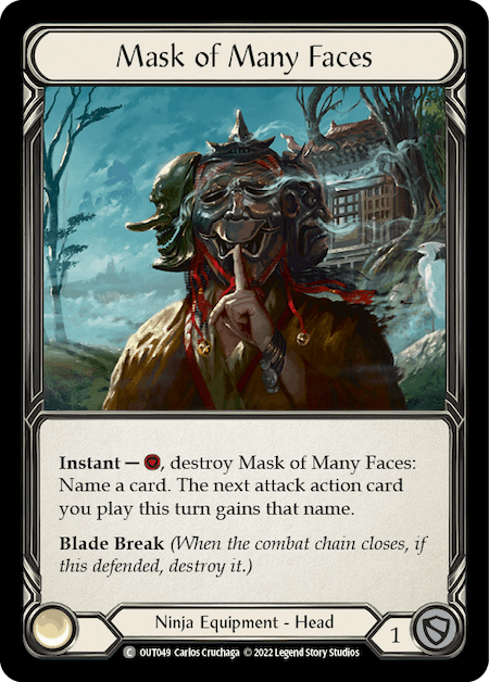 MASK OF MANY FACES / Common / OUT