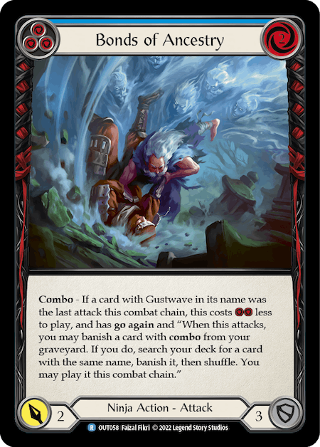 BONDS OF ANCESTRY (BLUE) / Rare / OUT
