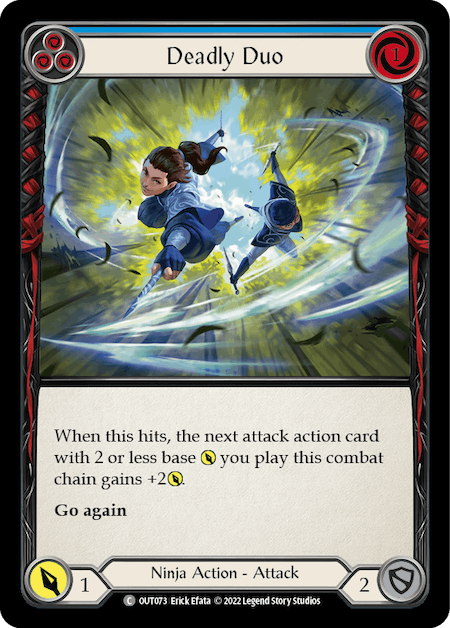 DEADLY DUO (BLUE) / Common / OUT