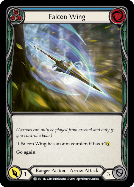 FALCON WING (BLUE) / Common / OUT