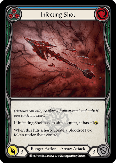 INFECTING SHOT (BLUE) / Common / OUT