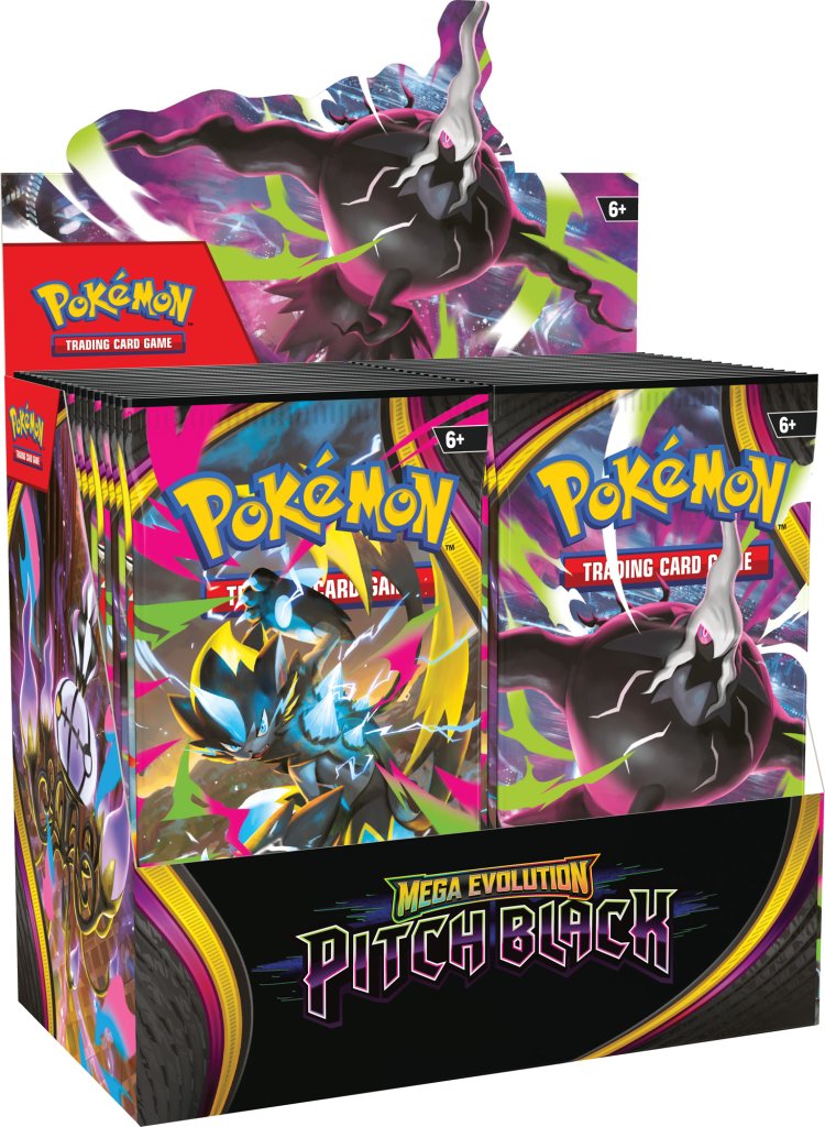 PREORDER! Pokémon TCG: Mega Evolution Pitch Black Booster Box