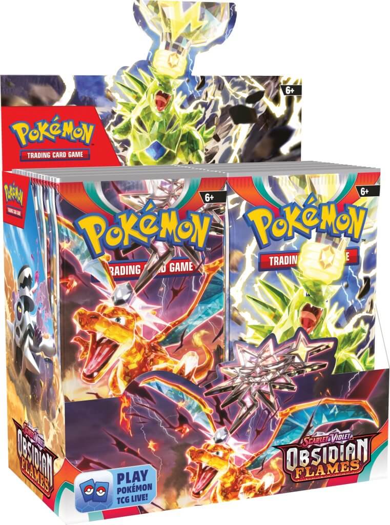 Pokemon TCG Scarlet & Violet 3 Obsidian Flames Booster Box / 36 Packs