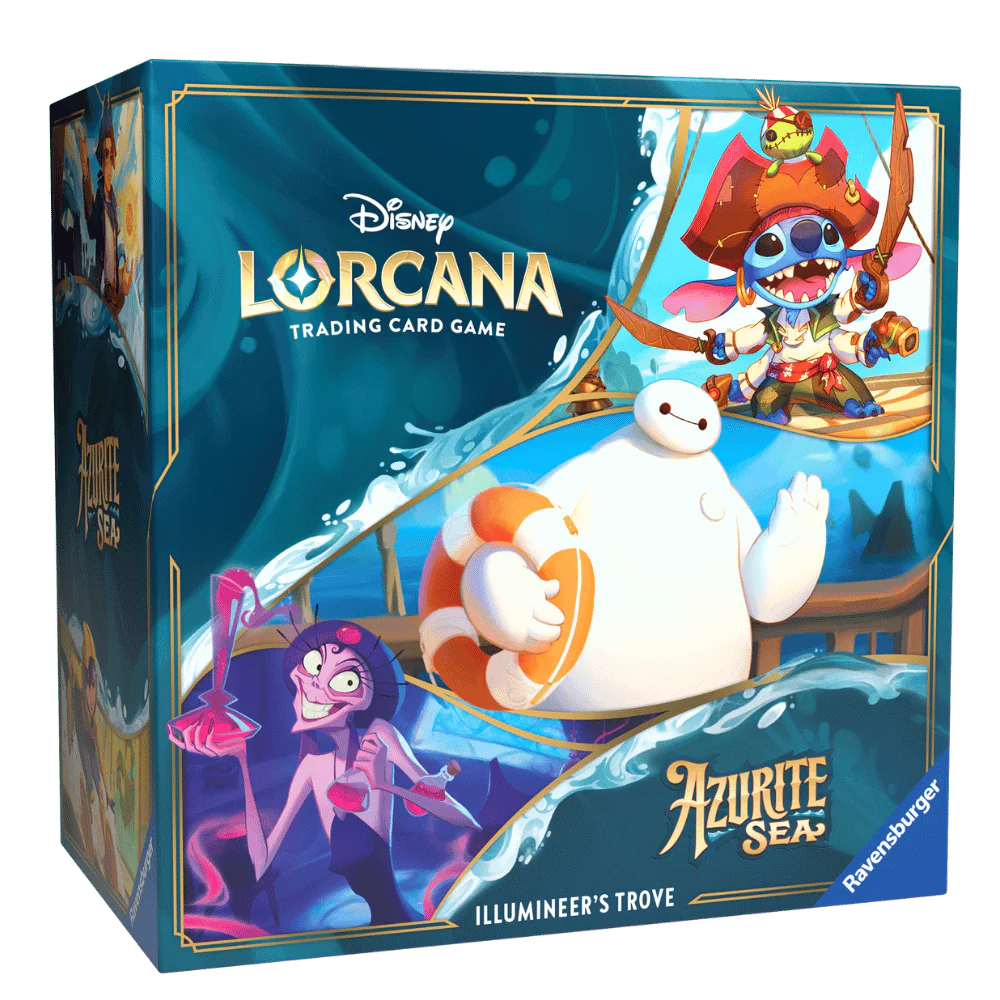 Disney Lorcana TCG: Azurite Sea Illumineer's Trove Box Team Card Titan Disney Lorcana TCG: Azurite Sea Illumineer's Trove Box Team Card Titan