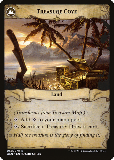 Treasure Map // Treasure Cove (LIST-XLN-250) - The List: (compasslanddfc)