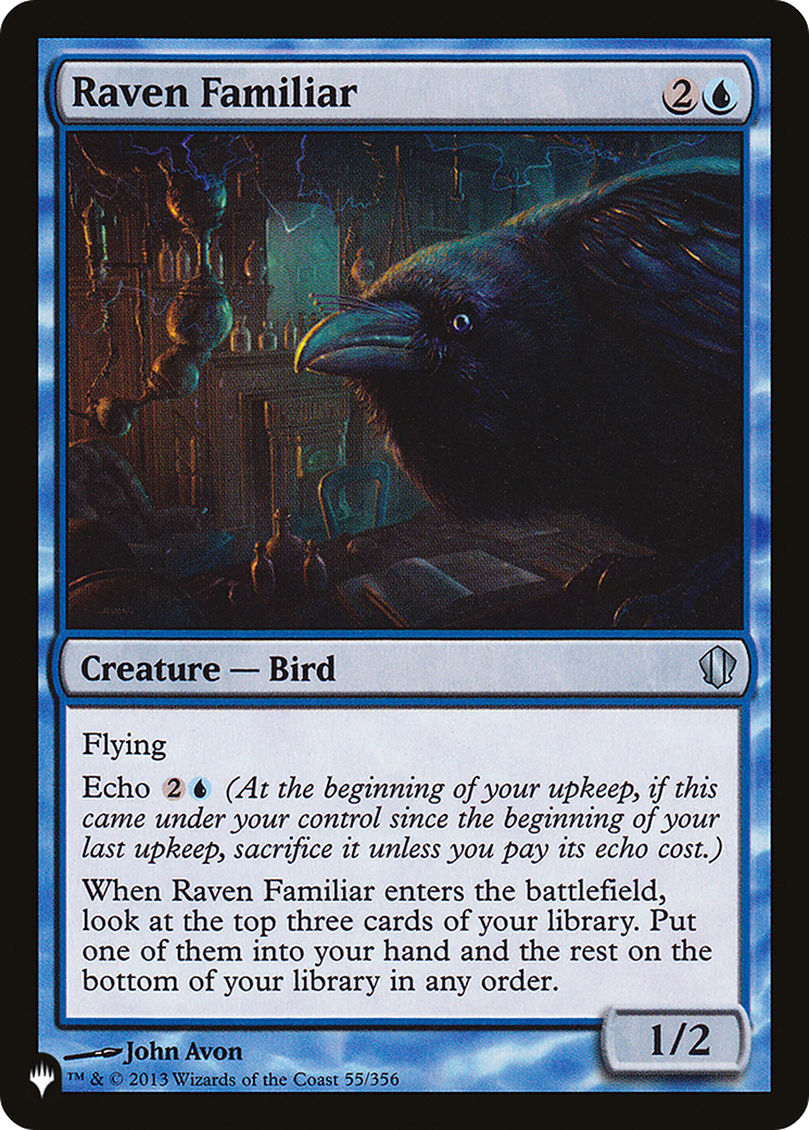 Raven Familiar (LIST-C13-55) - The List