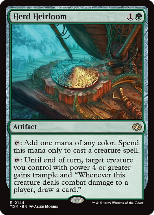 Herd Heirloom (TDM-144) - Tarkir: Dragonstorm Foil
