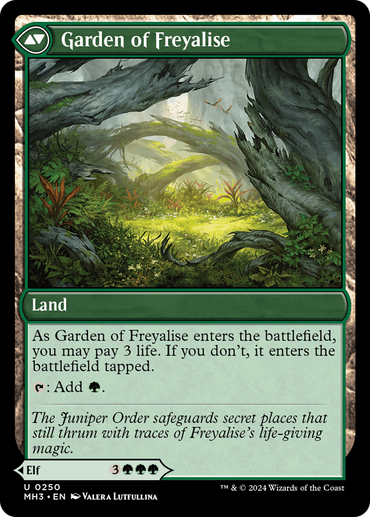 Disciple of Freyalise // Garden of Freyalise (MH3-250) - Modern Horizons 3