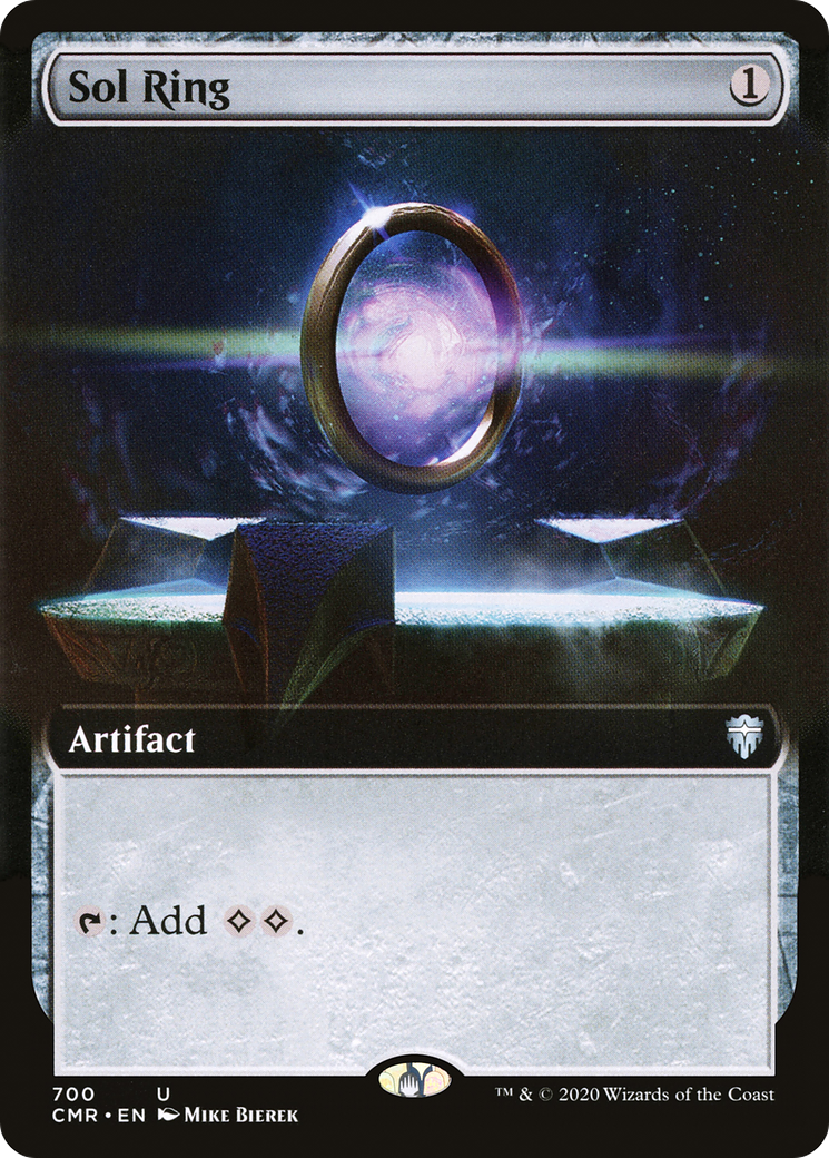Sol Ring (CMR-700) - Commander Legends: (Extended Art)