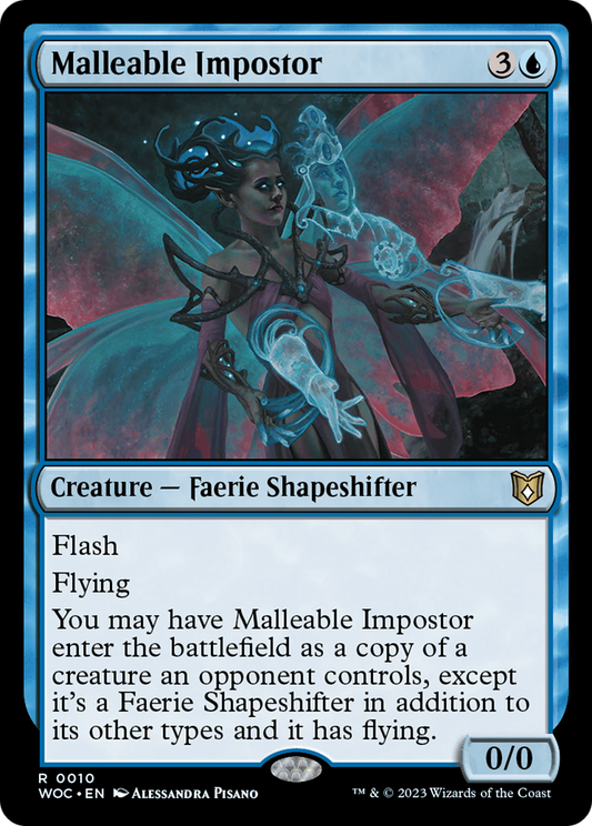 Malleable Impostor (WOC-010) - Wilds of Eldraine Commander