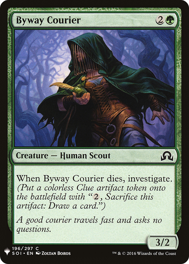 Byway Courier (LIST-SOI-196) - The List