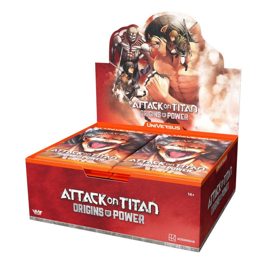Universus - Attack on Titan: Origins of Power Booster Box