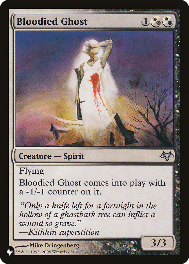 Bloodied Ghost (LIST-EVE-83) - The List