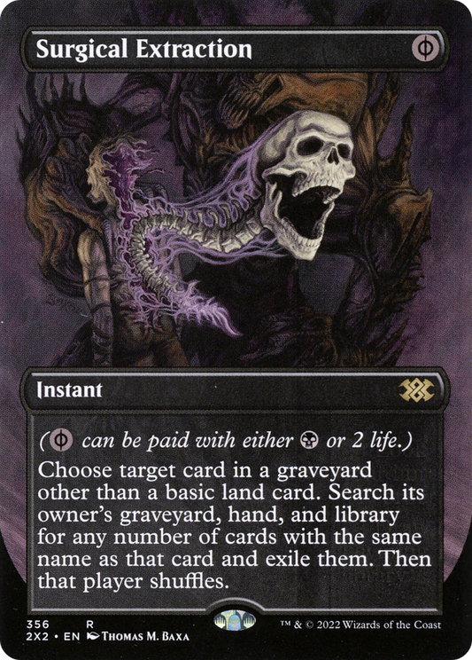 Surgical Extraction (Borderless) (2X2-356) - Double Masters 2022 (Borderless)