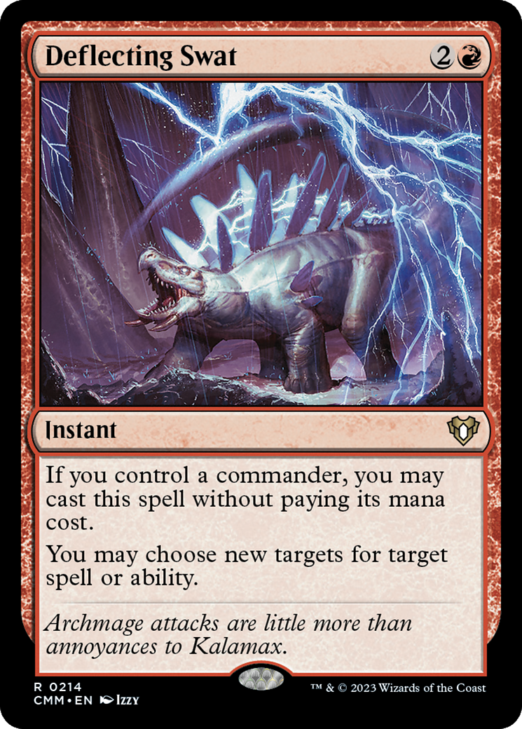 Deflecting Swat (CMM-214) - Commander Masters