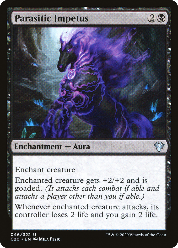 Parasitic Impetus (C20-046) - Commander 2020