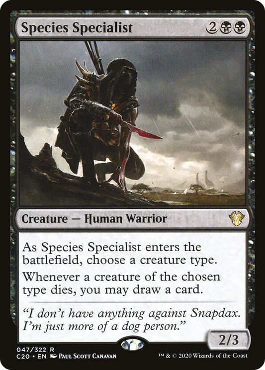 Species Specialist (C20-047) - Commander 2020