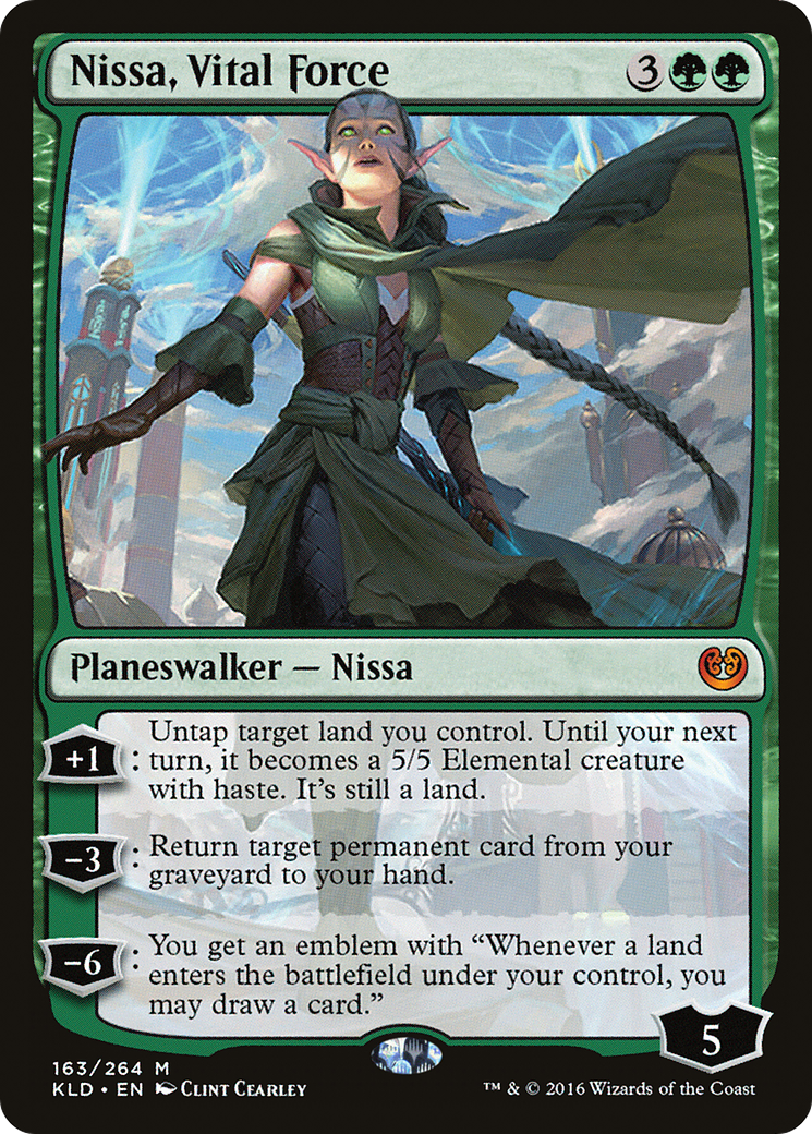 Nissa, Vital Force (KLD-163) - Kaladesh