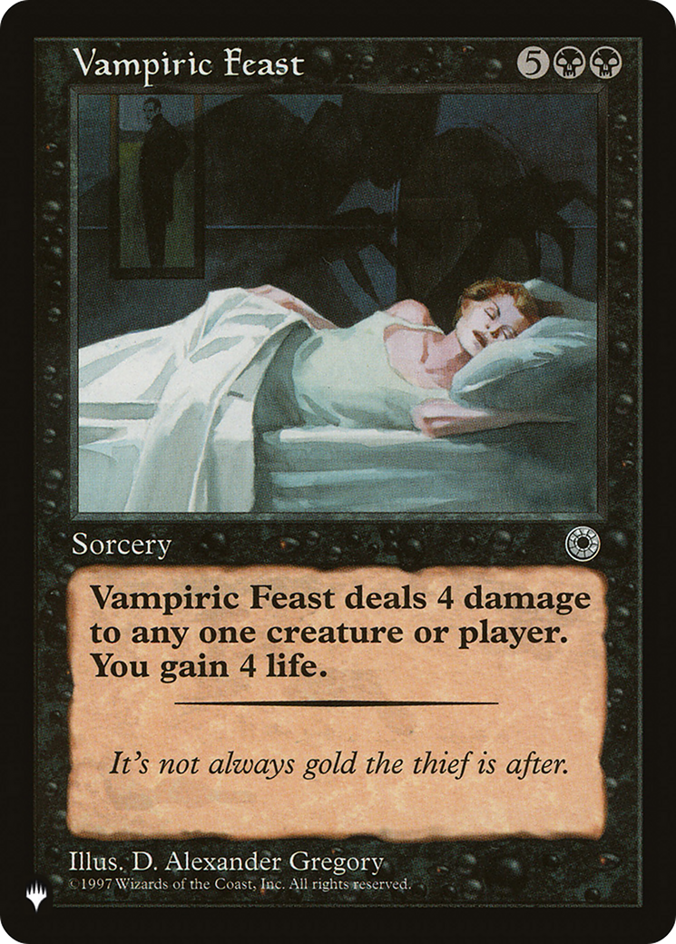 Vampiric Feast (LIST-POR-114) - The List