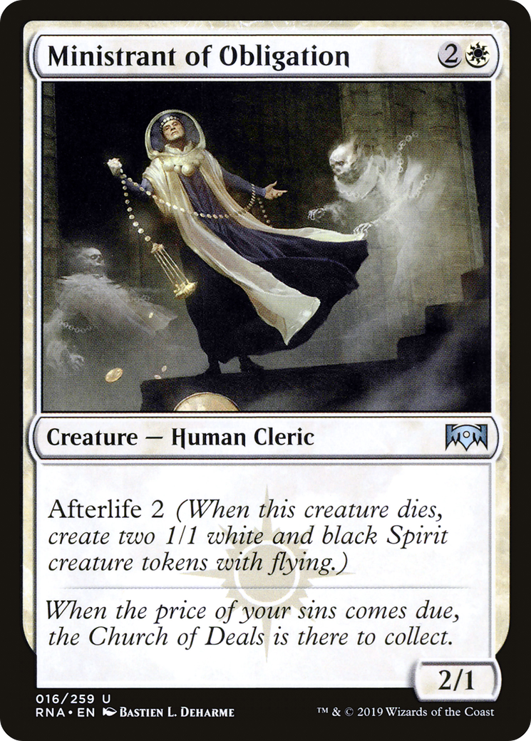 Ministrant of Obligation (RNA-016) - Ravnica Allegiance Foil