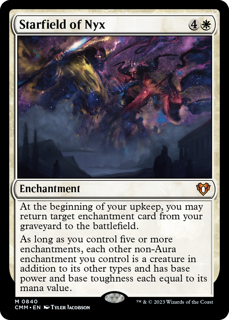 Starfield of Nyx (CMM-840) - Commander Masters