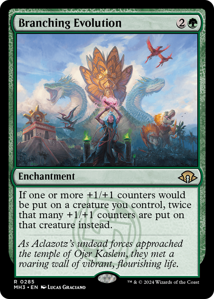 Branching Evolution (MH3-285) - Modern Horizons 3 Foil