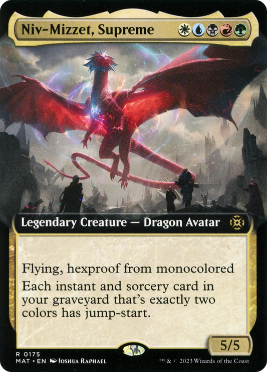 Niv-Mizzet, Supreme (MAT-175) - March of the Machine: The Aftermath: (Extended Art)