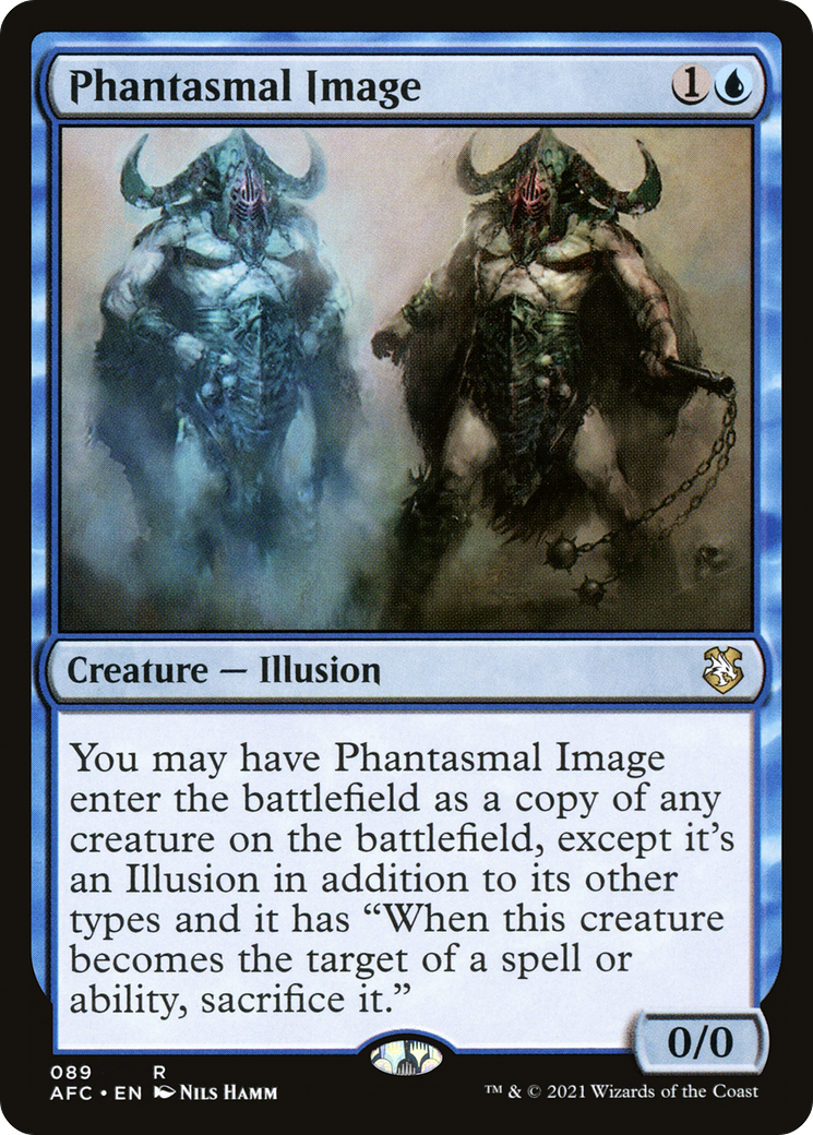 Phantasmal Image (AFC-089) - Forgotten Realms Commander
