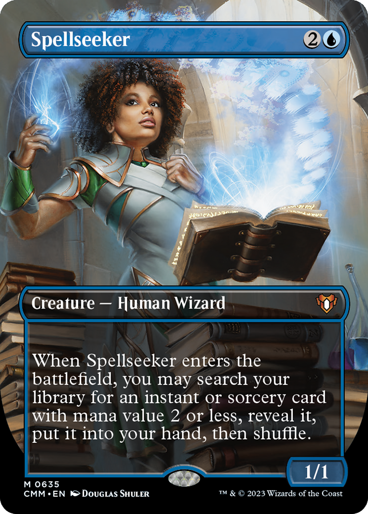 Spellseeker (CMM-635) - Commander Masters (Borderless) Foil