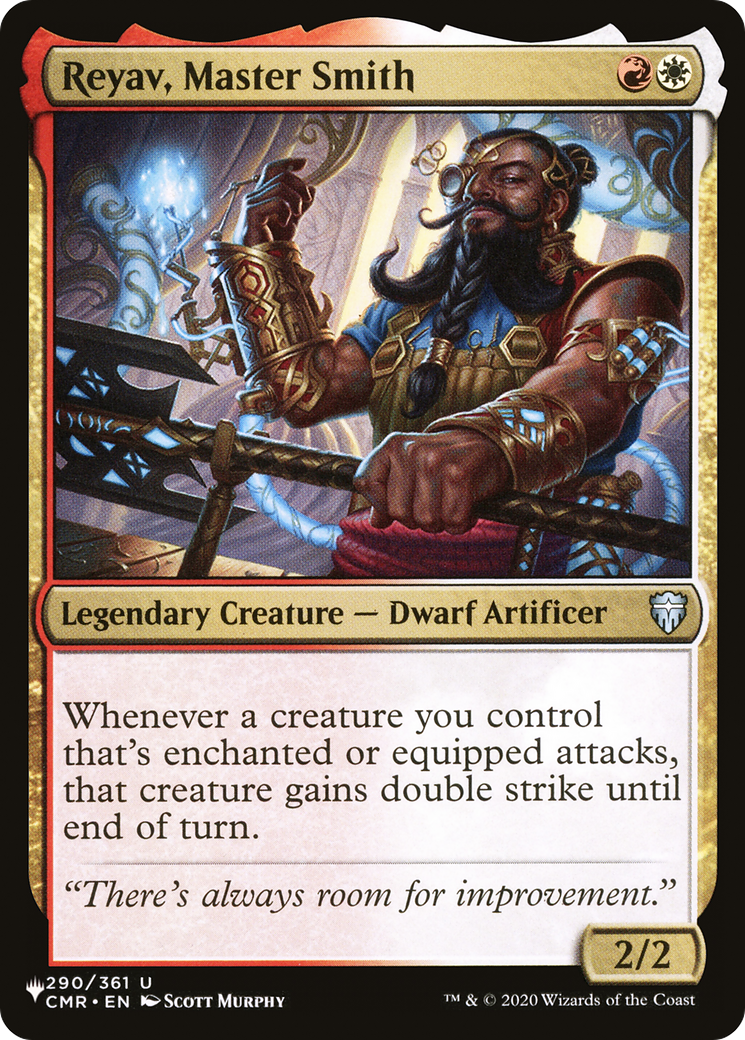 Reyav, Master Smith (LIST-CMR-290) - The List