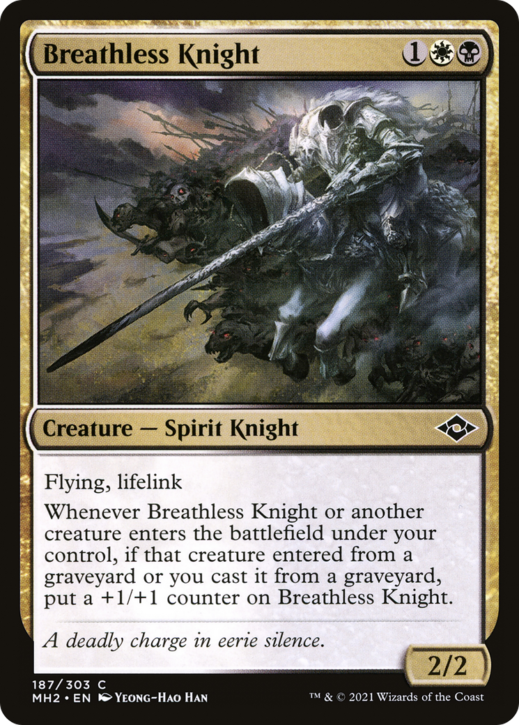 Breathless Knight (MH2-187) - Modern Horizons 2