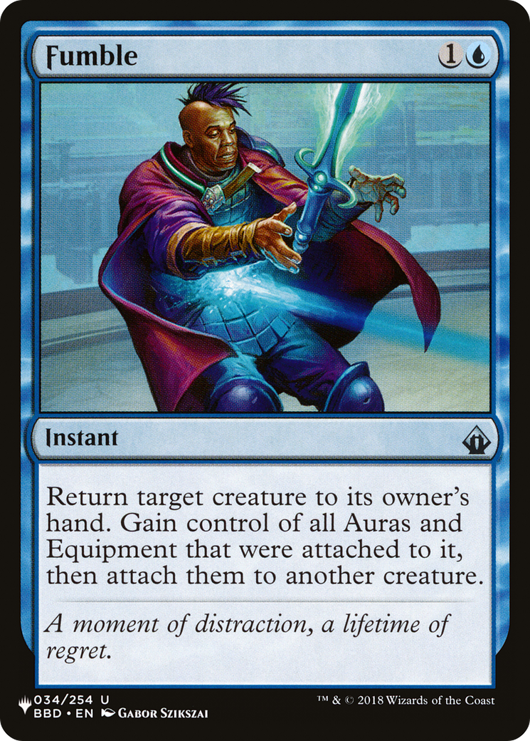 Fumble (LIST-BBD-34) - The List