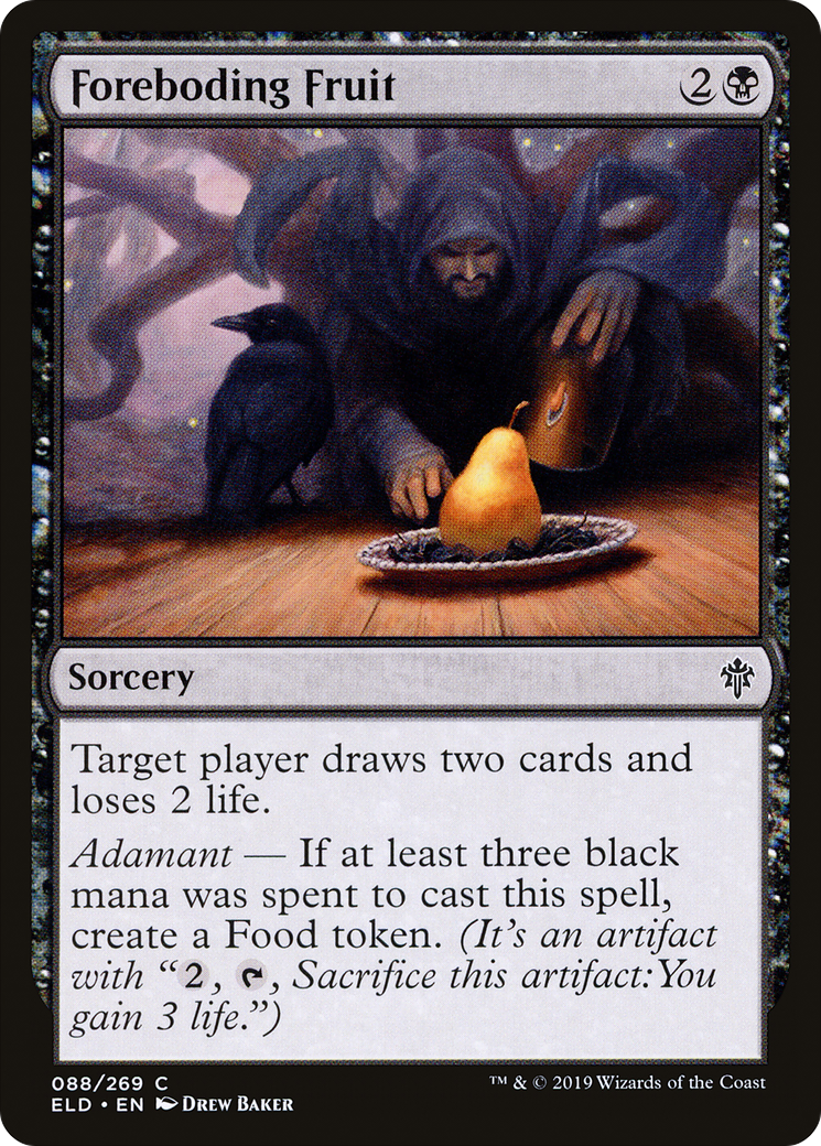 Foreboding Fruit (ELD-088) - Throne of Eldraine Foil