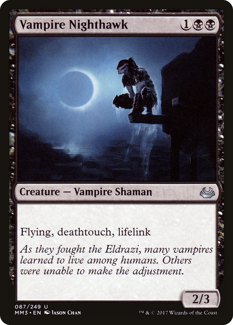 Vampire Nighthawk (MM3-087) - Modern Masters 2017 Foil