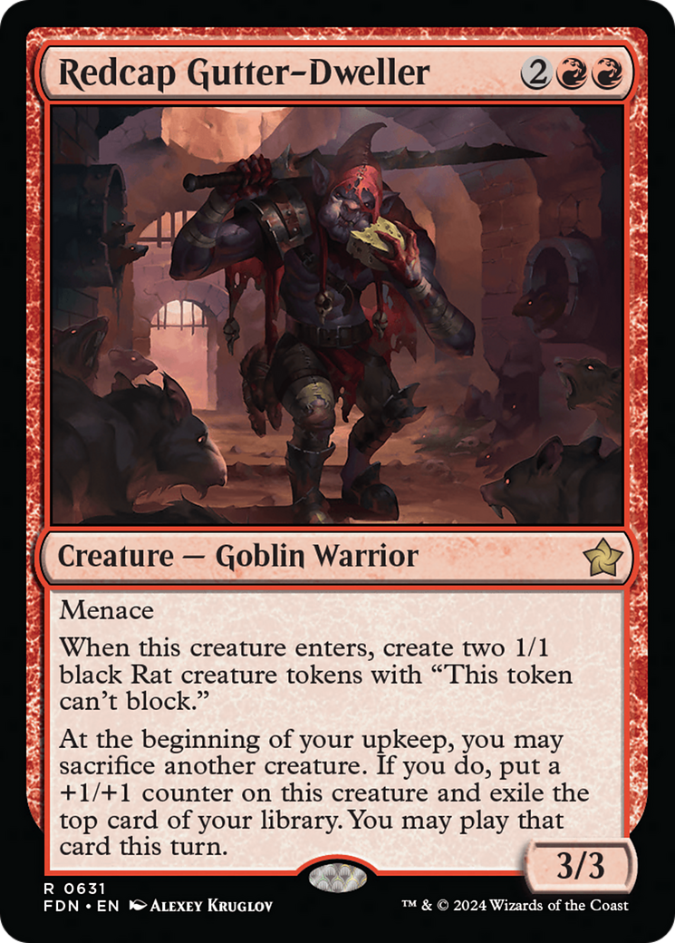Redcap Gutter-Dweller (FDN-631) - Foundations