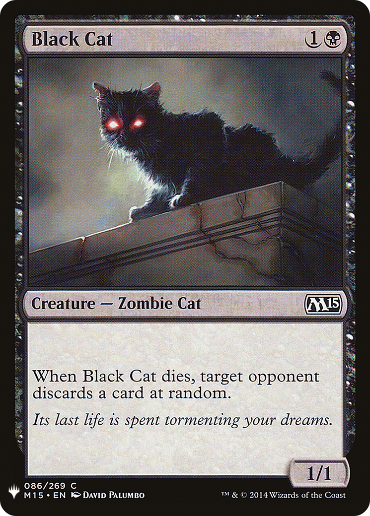 Black Cat (LIST-M15-86) - The List