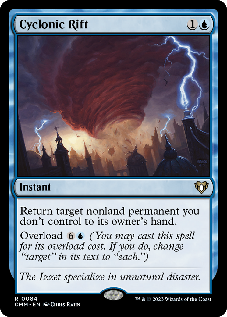 Cyclonic Rift (CMM-084) - Commander Masters Foil