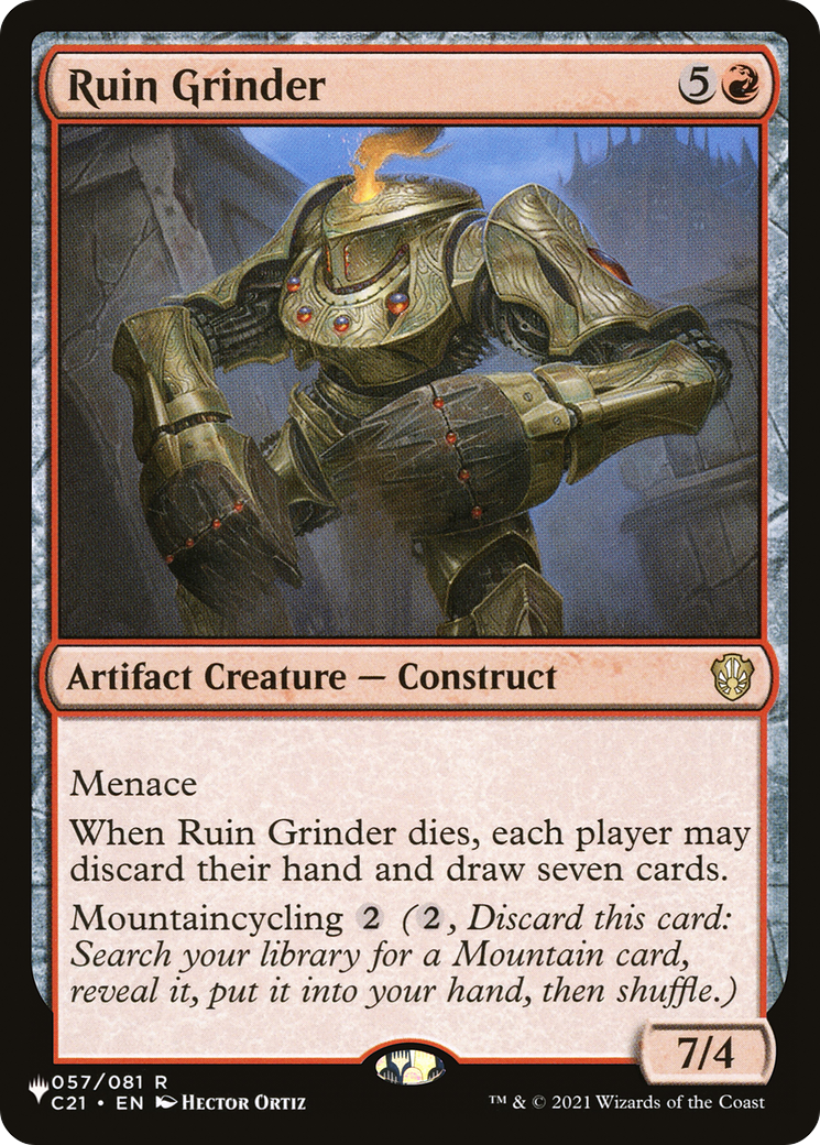 Ruin Grinder (LIST-C21-57) - The List