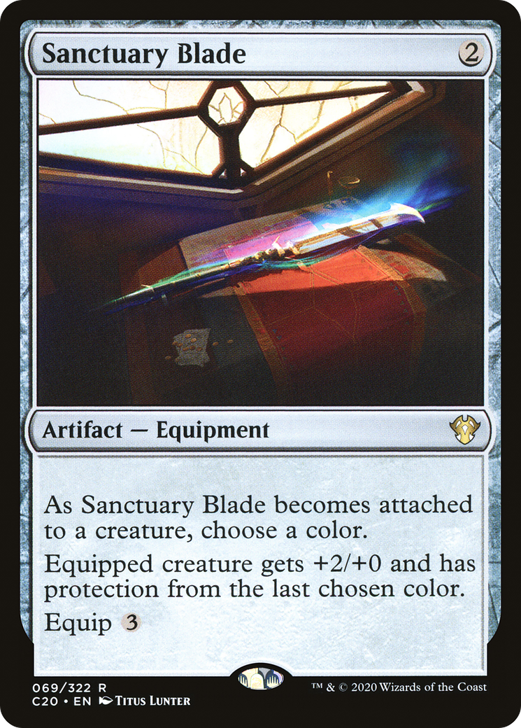 Sanctuary Blade (C20-069) - Commander 2020