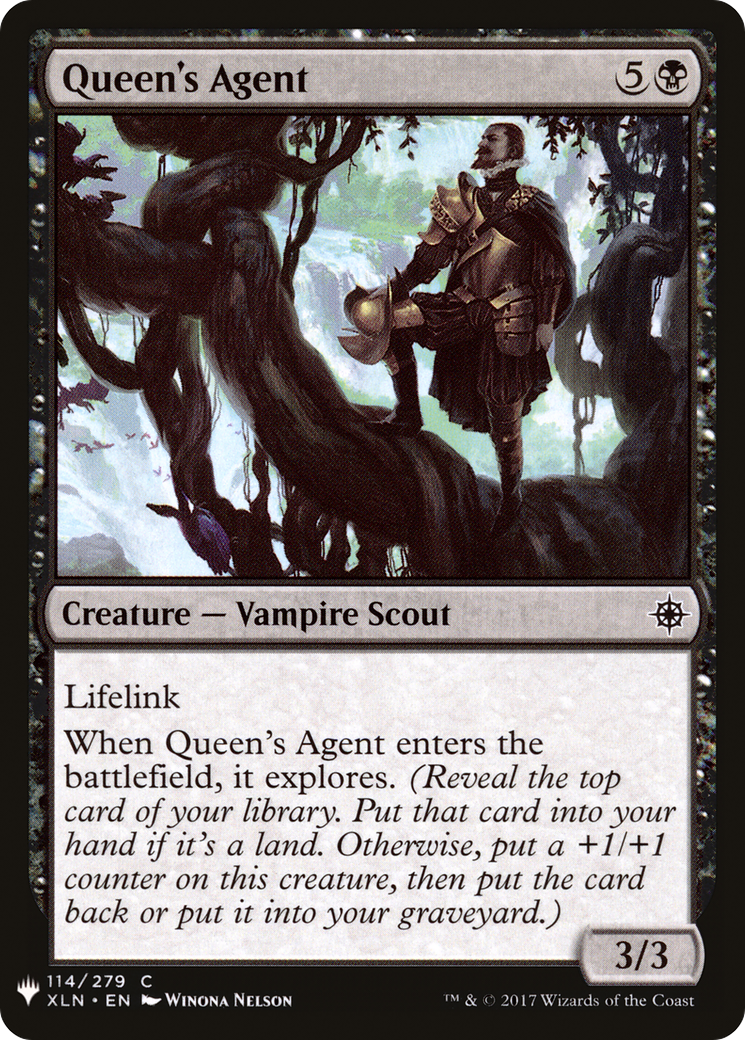 Queen's Agent (LIST-XLN-114) - The List
