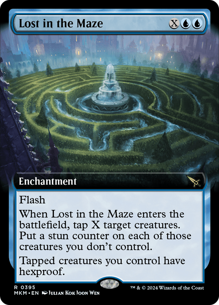 Lost in the Maze (MKM-395) - Murders at Karlov Manor: (Extended Art) Foil
